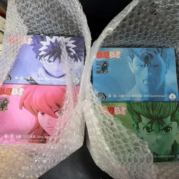 유유백서 피규어 세트 4체 30th Anniversary