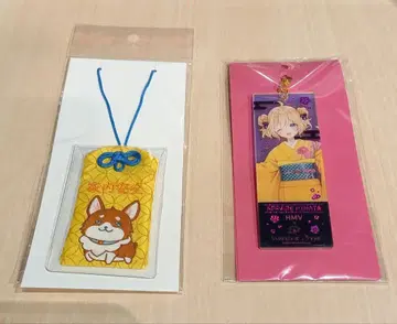아마츠키 히나타 아크릴 키링 부적 HMV WeatherPlanet