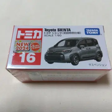 토미카 No.16 도요타 시엔타 (초회 특별 사양) 새상품, 미개봉품