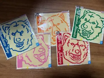 MAN WITH A MISSION 타월 5색 세트 제일복권