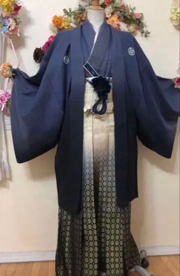 성인식 네이비 하카마