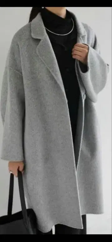 [ 새상품 미사용 ] evernavy 리버 롱 코쿤 코트