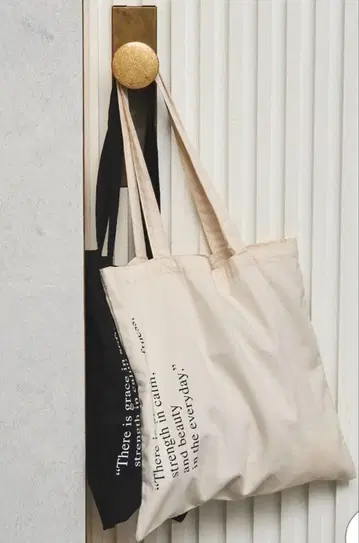 russet 로고 토트백