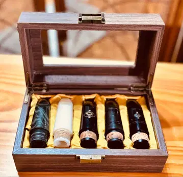 [새상품] 하자품 클라리넷 마우스피스&리거처&배럴 수납 박스 케이스