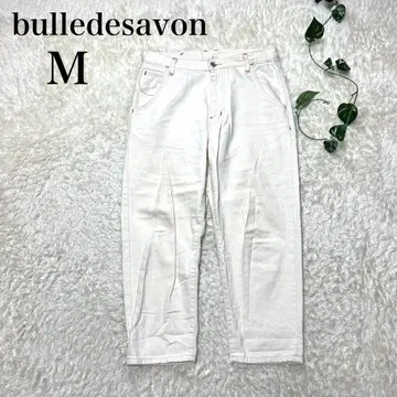 뷔르데사봉 스트레이트 데님 크림색 M 코튼 100%