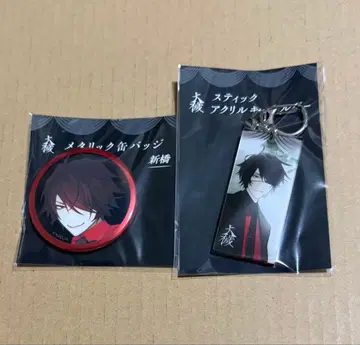 대죄 신바시 메탈릭 캔뱃지 스틱 아크릴 키링 애니메이트