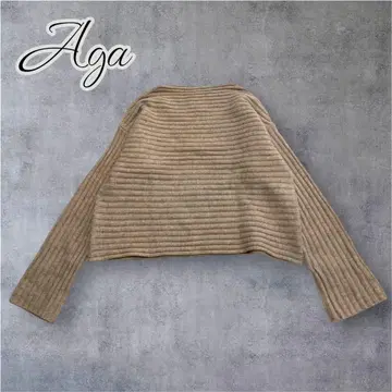 Aga 아가 리브 니트 스웨터 야마다야