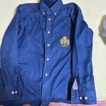 VAN 데님 셔츠 L 사이즈 버튼 다운
