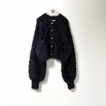 에이미 이스트 월 리본 팬시얀 2way 가디건