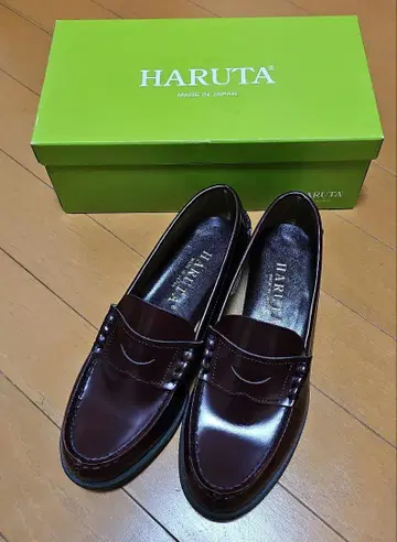 HARUTA 가죽 로퍼 304/로터/2E/23.5cm