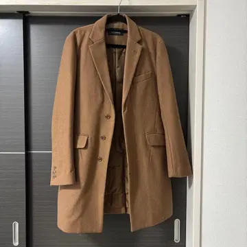 [ NANO universe ] 체스터 코트 울 혼방 소재