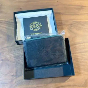 디즈니랜드 클럽 33 코인 케이스 IC 카드 케이스 천연 가죽
