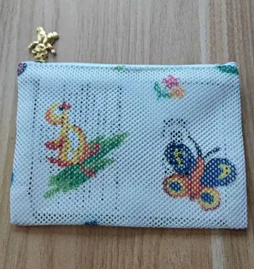 페이러 하이디 메쉬 파우치 S 사이즈 화이트