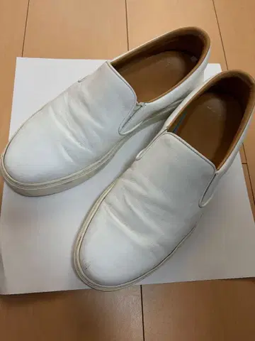 TOSS 가죽 슬립온 비브람 밑창