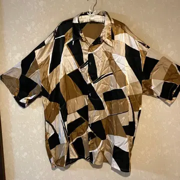 Monzini collection 반팔 셔츠 오버 사이즈 미국제