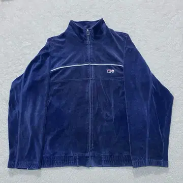 휠라 fila 벨로아 저지 트랙 자켓 빅 사이즈