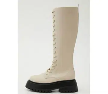 SLY 부츠 롱 부츠 아이보리
