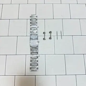 새상품 24mm LUMINOX 루미녹스 벨트 6250 실버