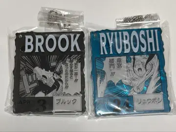 원피스 베이스샵 복권 아크릴 블록 참 브룩 류보시