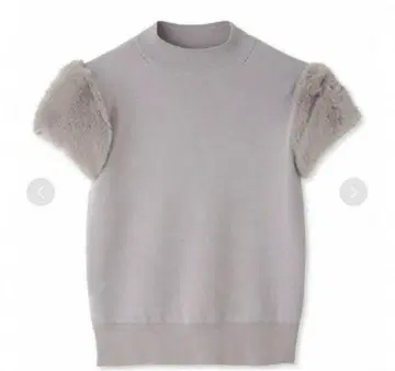 CELFORD 숏 퍼 슬리브 니트