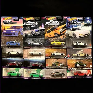 [ 핫휠 ] 묶음 판매 16대 세트 와일드 스피드 하코스카 재팬