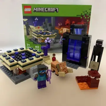 LEGO 레고 마인크래프트 21584 네더와 엔드 포털의 여정