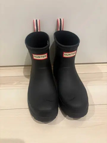 헌터 숏 레인부츠