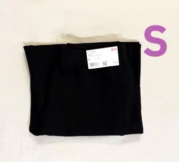 유니클로 드라이 맨투맨 커브 팬츠 블랙 S 사이즈 새상품 유니클로