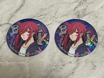 2개 치기리 효마 GIGO 한정판 홀로그램 캔뱃지