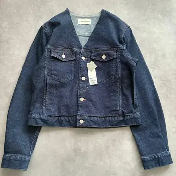 미사용 택 포함 GU 뷰티풀피플 브러쉬드 데님 자켓 XXL