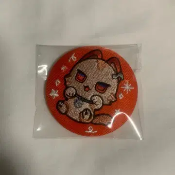 IMPACT 세라프 아카이코 자수 캔뱃지 니지산지