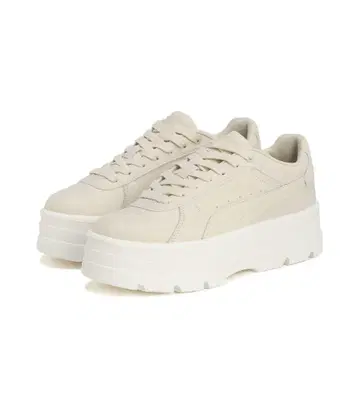 Puma 플랫폼 스니커즈 크림
