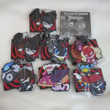 [미개봉 새상품] 페르소나 5R 러버 마스코트 7개 세트