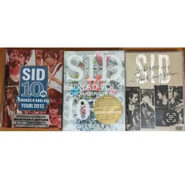 시드 SID DVD 3점 팬클럽 뉴스레터