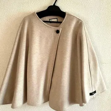 31 Fashion 베이지 핸드메이드 케이프 코트