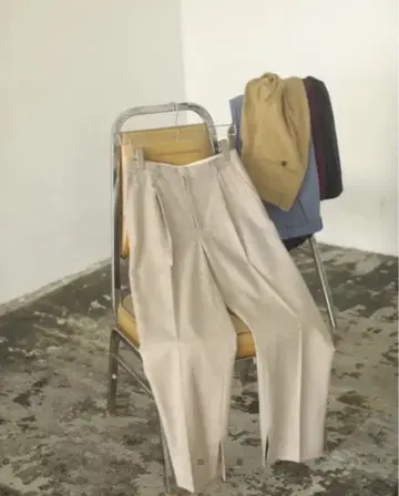 [ todayful ] 조젯 슬릿 팬츠