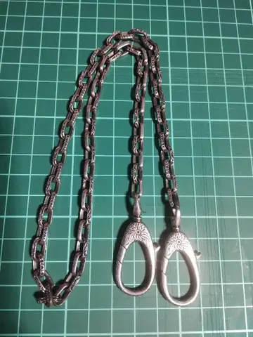 ZOCALO 실버 지갑 체인 금속제