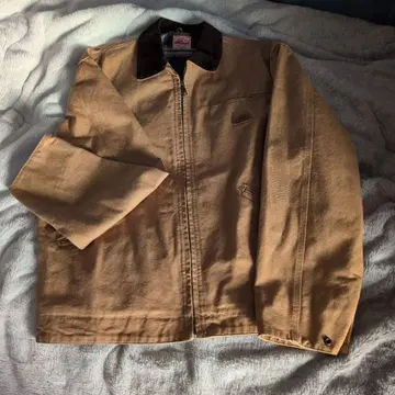 Ritru 코듀로이 옷깃 베이지 디트로이드 자켓 xl