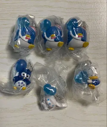 산리오 가챠가챠 4종 6개