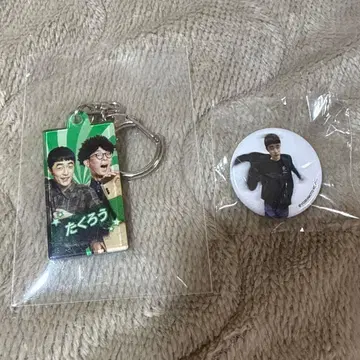 타쿠로 만게키 키링 캔뱃지