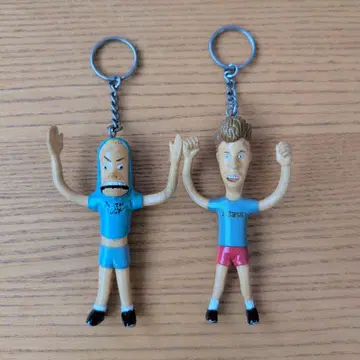 비비스 & 버트헤드 키링 2개 세트