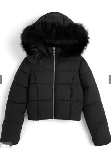 2way 후드 부착 퍼 다운 자켓 M