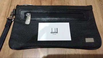 dunhill 블랙 클러치백