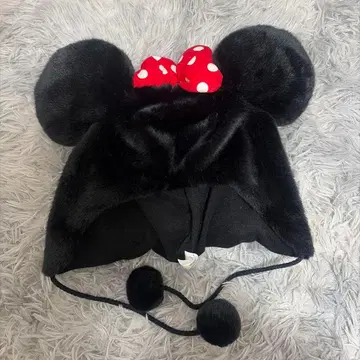 미니 마우스풍 귀도리 모자 58cm