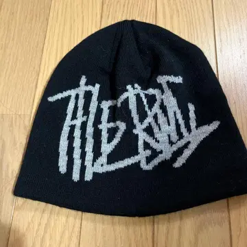 CROWNS BOWL 니트 모자 블랙