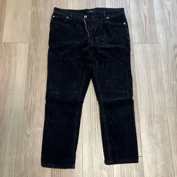 [ 익명 배송 ] 빔즈 코듀로이 팬츠 남성용 블랙 M