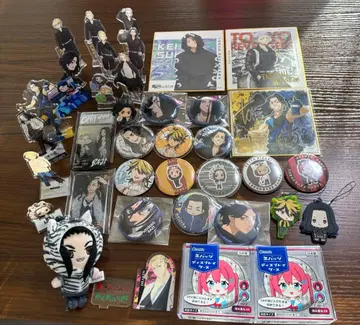 도쿄 리벤저스 외 캔뱃지 아크릴 스탠드 세트 등