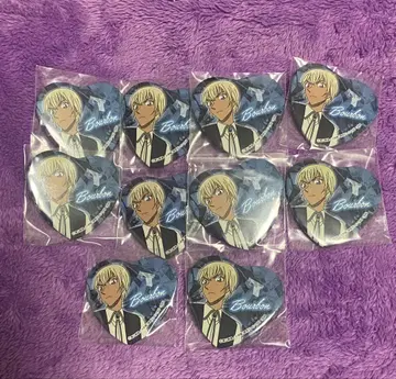 명탐정 코난 아무로 토오루 후루야 레이 버본 캔뱃지