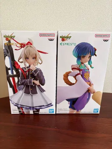 몬스터 스트라이크 몬스토 피규어 야쿠모 마사무네 남코 2체 세트