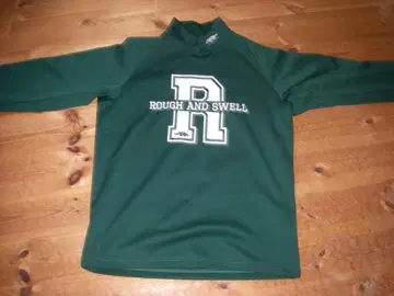 ROUGH AND SWELL 그린 몽크넥 셔츠 DUCKBILLS